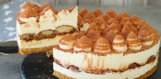 rețetă delicioasă de cheesecake tiramisu fără coacere