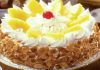 Tort cu frisca si ananas – o idee perfecta de tort pentru noaptea de Revelion