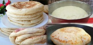 Pâine turcească la tigaie - Rețetă simplă și rapidă