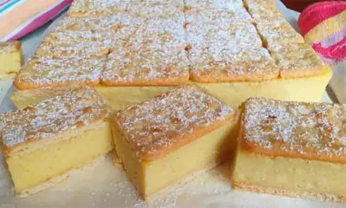 Tort Rapid 'Napoleon' Fără Coacere - O delicatese din biscuiti si budinca de vanilie