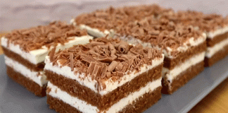 Prăjitură delicioasă cu ciocolată și cremă de mascarpone: un desert perfect pentru orice ocazie!