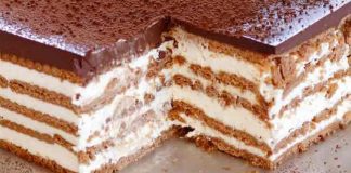 Bucură-te de un delicios tiramisu cu biscuiți - desertul perfect pentru momentele când vrei ceva rapid și fără coacere! 