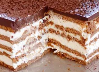 Bucură-te de un delicios tiramisu cu biscuiți - desertul perfect pentru momentele când vrei ceva rapid și fără coacere! 