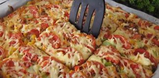 Pizza de Casă Gata în 40 de Minute – Rețetă Rapidă și Ușoară, Fără Frământare