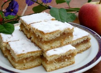 Rețetă simplă și rapidă pentru prăjitură fragedă cu mere (de post)