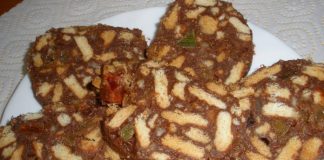 Delicioasă Rețetă de Salam de Biscuiți de Post