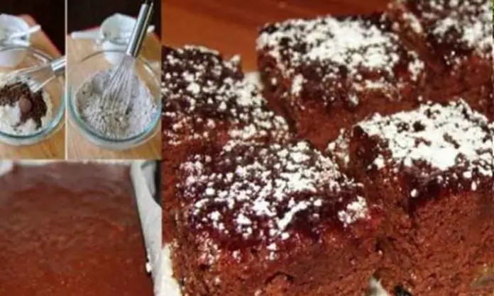 Rețeta tradițională a bunicii de negresă de post - o prăjitură delicioasă