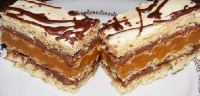 Descoperă rețeta delicioasă a prăjiturii Andreea, cu foi de napolitană