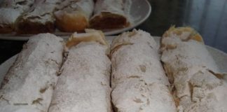 Bucură-te de o delicatesă ușor de preparat și incredibil de gustată: strudel cu mere și nucă, folosind doar câteva ingrediente simple!