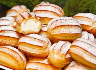 Eclere umplute cu cremă de brânză – Ușor de preparat și foarte delicioase