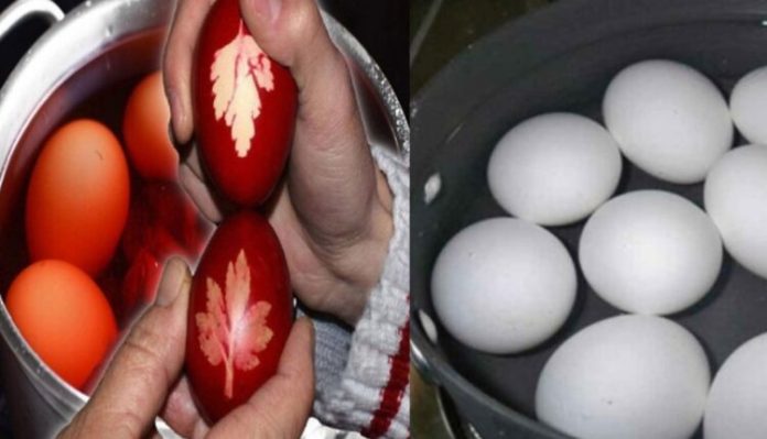 Secrete folosite de gospodine pentru a fierbe corect ouăle pentru Paște