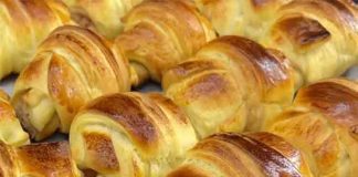 Cornuri cu Unt și Gem - Aluat Pufos și Fraged care se Topește în Gură