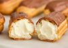 Descoperă reteta de Eclere Delicioase de casă umplute cu cremă de unt - Cremoase și Foarte Ușor de Pregătit
