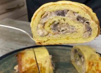 Ruladă de Cartofi cu Ciuperci și Pui - O Rețetă Suculentă și Delicioasă