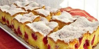 Prăjitură cu Cireșe și Blat Pufos: Rețetă Rapidă și Ușoară