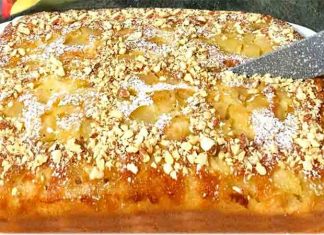 Descoperă cea mai rapidă și simplă rețetă de prăjitură răsturnată cu mere și pere, un desert delicios pe care trebuie să-l încerci!
