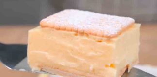 Deliciu cremos cu biscuiți - Rețetă rapidă și răcoritoare