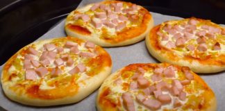 Mini pizza cu legume și suncă - O delicatesă rapidă și gustoasă, perfectă pentru orice masă