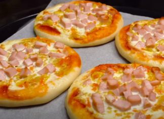 Mini pizza cu legume și suncă - O delicatesă rapidă și gustoasă, perfectă pentru orice masă