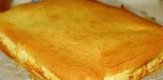Rețetă de prăjitură turnată cu brânză - Desert pufos și delicios