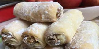 Descoperă Reteta de Rulouri cu Smântână și Dulceață de Prune și Nuci