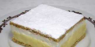 Prăjitura Nopți Calde de Iunie – Desert cu friscă si cremă fină de vanilie