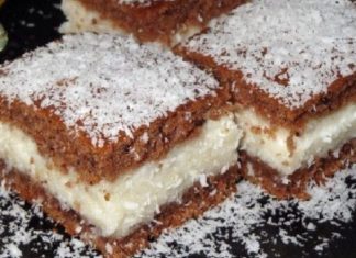 Descoperă această rețetă irezistibilă de prăjitură cu blat de cacao și umplutură de cocos
