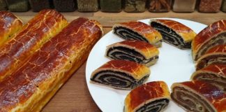 Cozonac Unguresc: Baigli cu Nucă și Mac