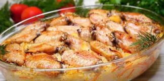 Aripi de Pui cu Orez la Cuptor – Rețetă Ușor de Preparat într-o Singură Tavă