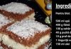 Negresă cu Cremă de Griș și Cocos - Desert Ușor și Delicios