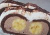 Rețetă de Ruladă Cremoasă cu Frisca si Banane