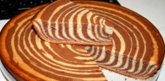 Rețetă Chec "Zebră" de Casă: Un Deliciu Ce Arată Super Apetisant